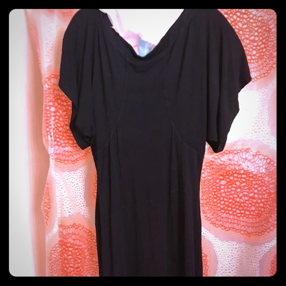 Erge Eco Bamboo Jersey Flutter Sleeve Dress